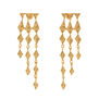 Harlequin stud drop earrings by Ruby Jack